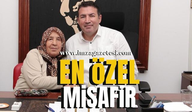 Özcan Ulupınar'ın en özel misafiri...