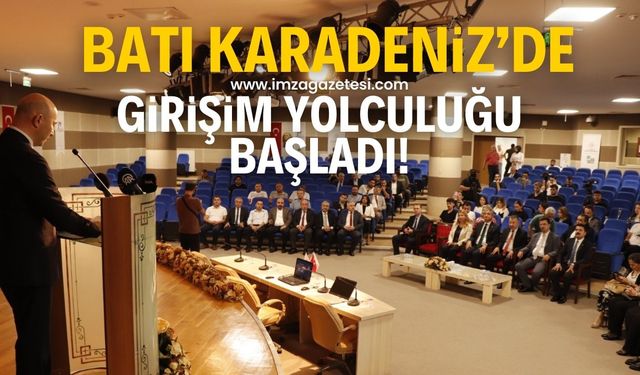 Batı Karadeniz'de girişim yolculuğu başladı!