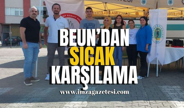 BEUN'da Yeni Öğrencilere Sıcak Karşılama...