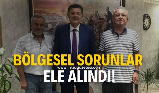 Bölgesel sorunlar ele alındı!