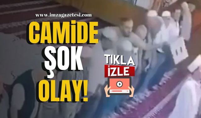 Camide Şok Olay! İmam Saldırıya Uğradı!