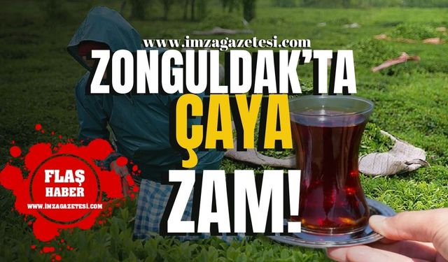 Çay Fiyatlarına Zam! Bir Bardak Çay On Lira!