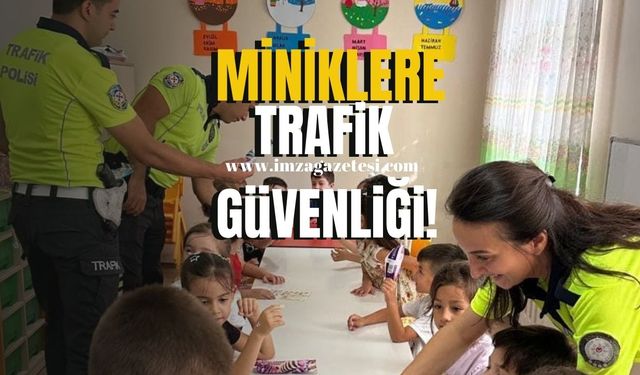 Miniklere Trafik Güvenliği...