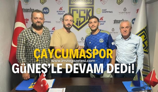 Çaycumaspor, Musa Güneş ile devam dedi!