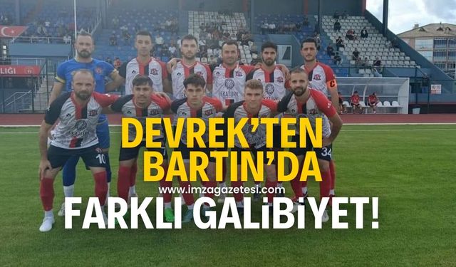 Devrek Belediyespor, Bartınspor’u farklı mağlup etti!