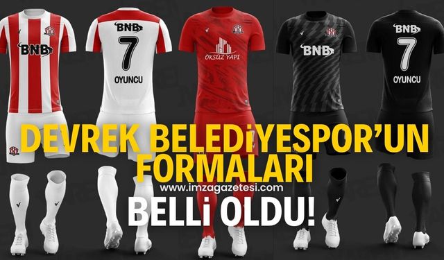 Devrek Belediyespor'un yeni sezon formaları belli oldu!