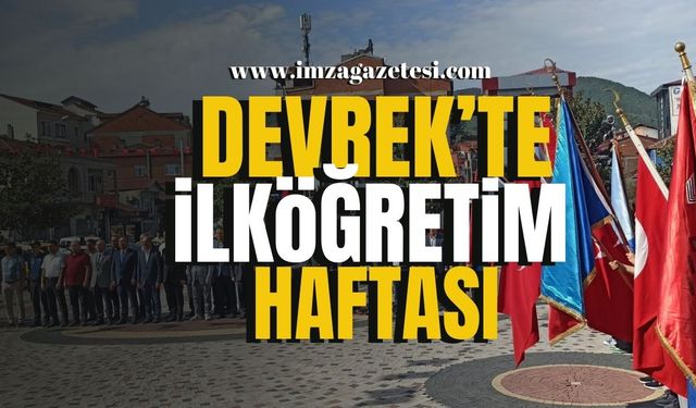 Devrek'te İlköğretim Haftası Coşkuyla Kutlandı...