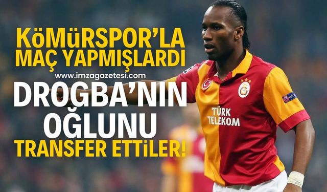 Didier Drogba'nın oğlu, Isaac Drogba, Türkiye'ye transfer oldu!