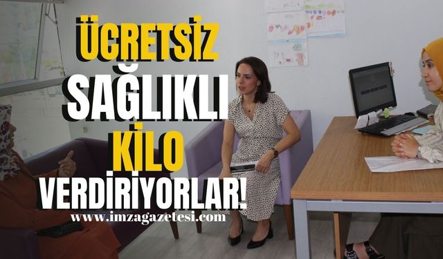 Ücretsiz sağlıklı kilo verdiriyorlar!