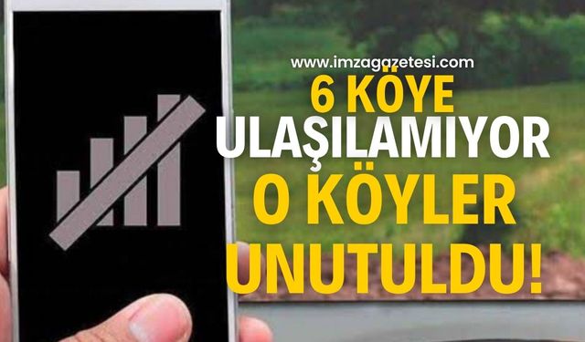 6 mahallede iletişim koptu! Başkan Zaimoğlu isyan etti