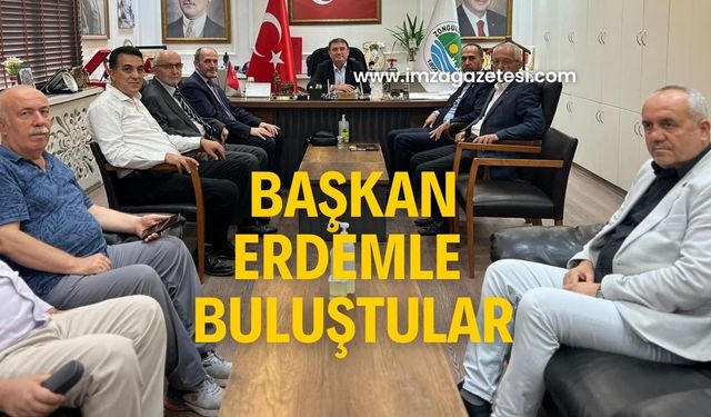 Saadet Partisi Başkan Erdem’le buluştu!