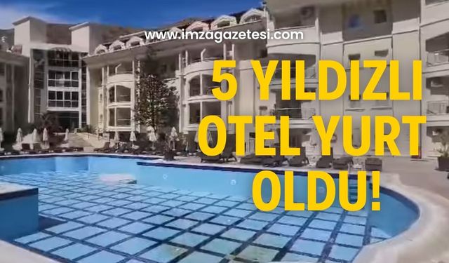 5 yıldızlı otel yurt oldu! Öğrenciler gördüğüne inanamadı