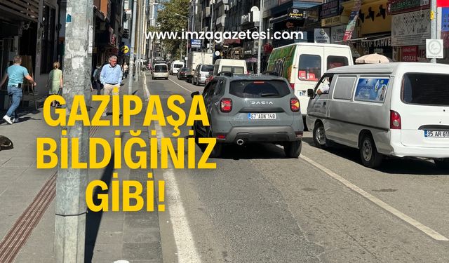 Gazipaşa’da yine aynı manzara!