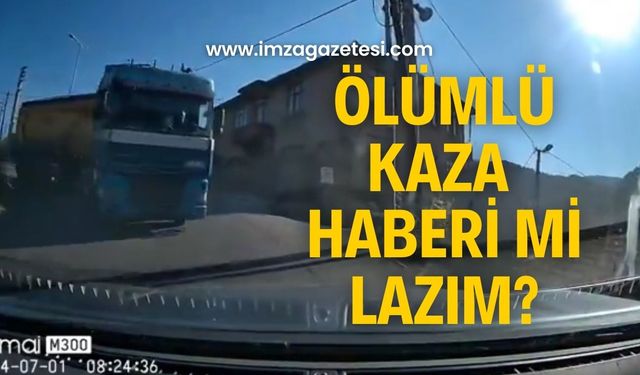 Vatandaş isyan etti! İlla ölümlü kaza haberi mi lazım?