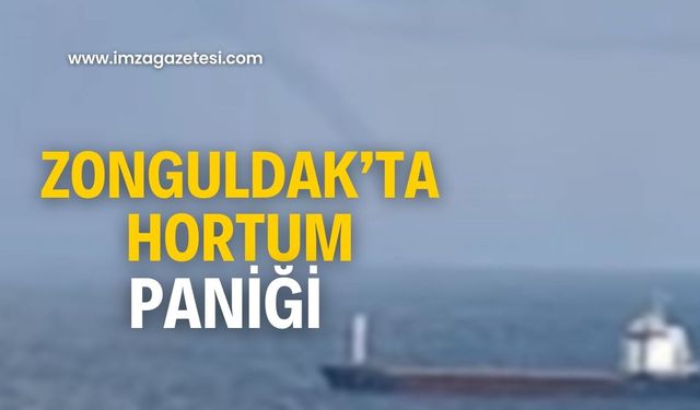 Zonguldak açıklarında hortum!