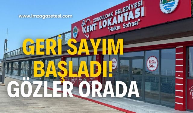 Gözün aydın Zonguldak! Orası hizmete açılıyor