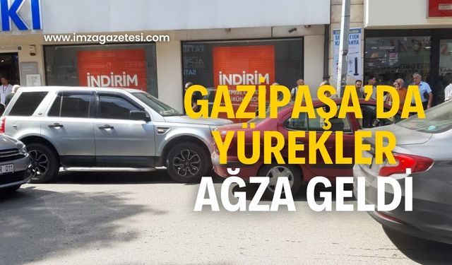 Gazipaşa’da kaza!