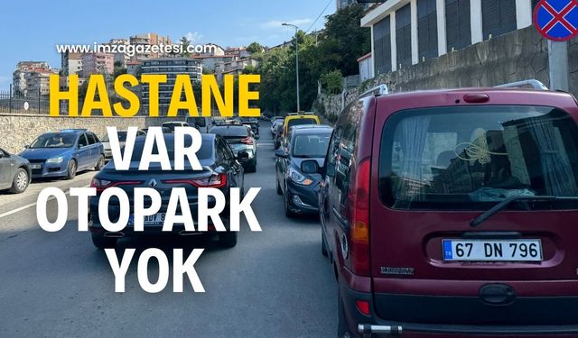 Vatandaş isyan etti! Metrelerce park kuyruğu oluştu