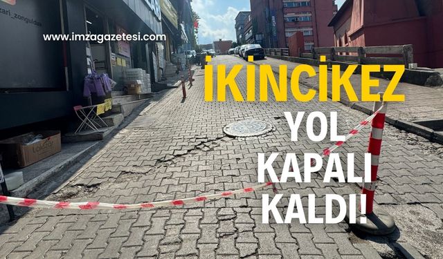 Hastane yolu ikincikez kapalı kaldı!