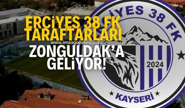 Erciyes 38 FK taraftarları Zonguldak Kömürspor deplasmanına geliyor!