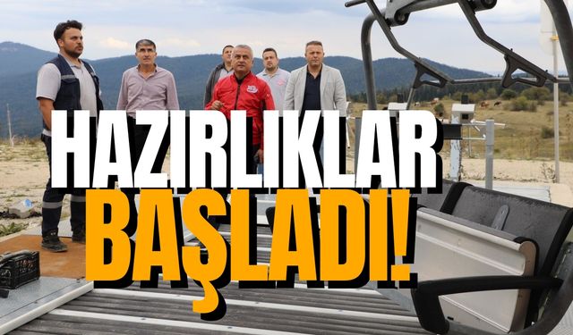 Kayak merkezi yeni sezona hazırlanıyor!