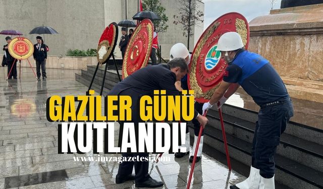 Gaziler günü kutlandı...