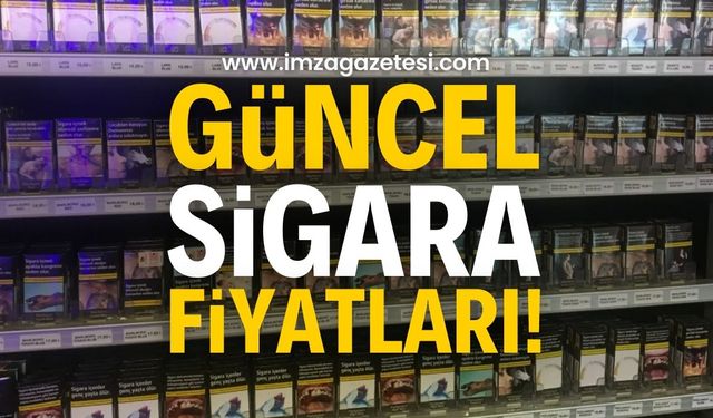 Güncel Sigara Fiyatları: Sigara Tiryakilerini Üzecek Haber