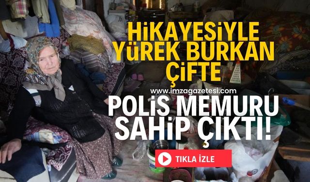 Hikayesiyle yürek burkan çiftin borcunu hayırsever polis memuru ödedi!