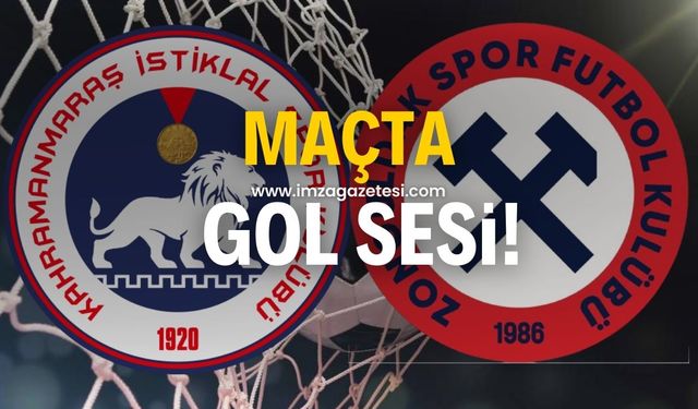 Kahramanmaraş İstiklalspor-Zonguldakspor FK maçında ilk gol sesi!