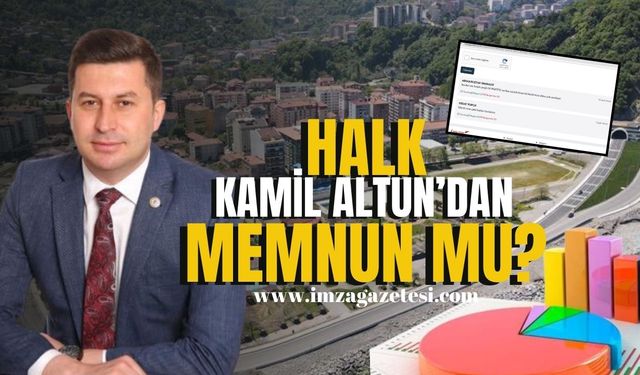 Kilimli Belediye Başkanı Kamil Altun'dan memnun musunuz? Ankette son durum! Halk memnun mu?