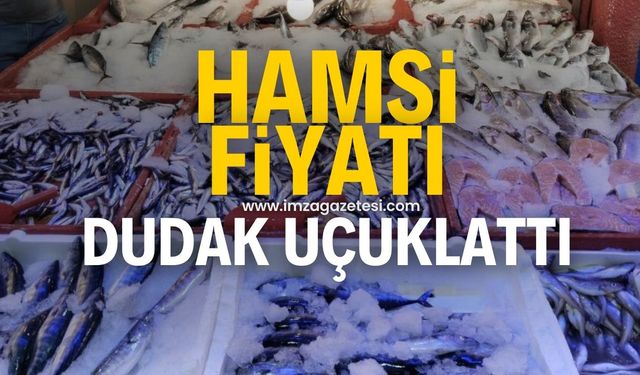 Karabük'te hamsi fiyatı dudak uçuklattı!