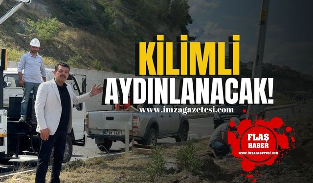 Yatırım programı Zonguldak'ın Kilimli ilçesinde başlatıldı!