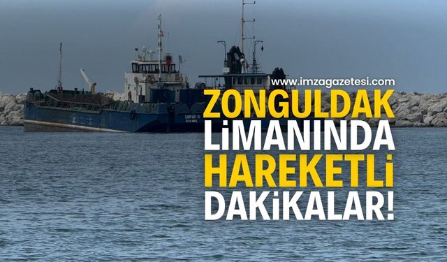 Limanda Hareketli Dakikalar: Tarak Gemisi Çalışmalarına Hız Verdi