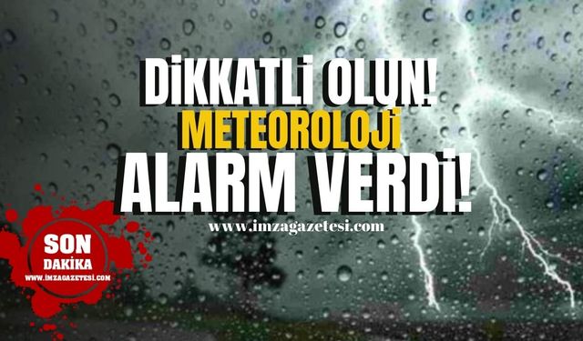 Gelecek Günlerde Hava Durumu Tehlike Saçıyor... Dikkatli Olun!