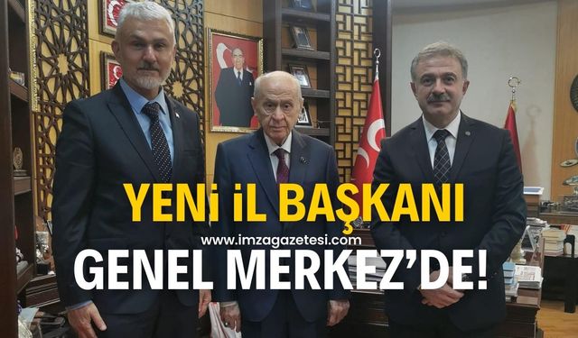 MHP İl Başkanı Çağatay İpekçi, Devlet Bahçeli ile buluştu!