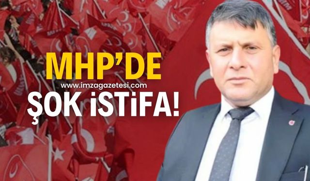 MHP Zonguldak İl Başkanı Mustafa Öztürk istifa etti!