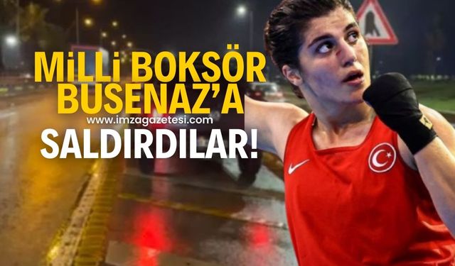 Milli boksör Busenaz Sürmeneli'ye, memleketi Trabzon'da saldırdılar!