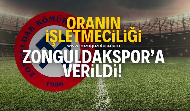 Orayı Zonguldak Kömürspor işletecek!