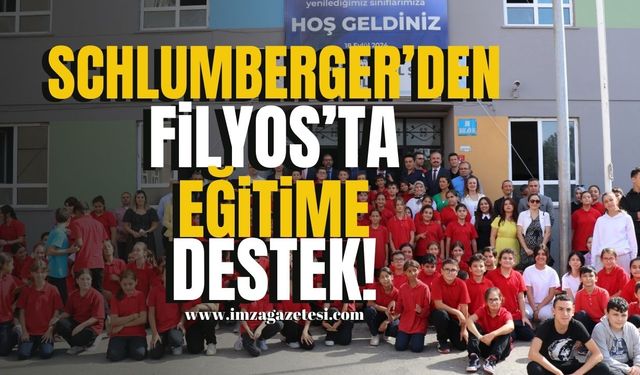 Schlumberger’den Filyos’ta Eğitim Destek Projesi...