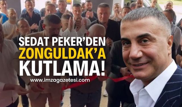 Sedat Peker’den Zonguldak Bahane Meyhanesine Kutlama