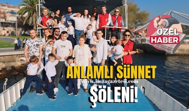 Vakıflardan anlamlı sünnet şöleni!