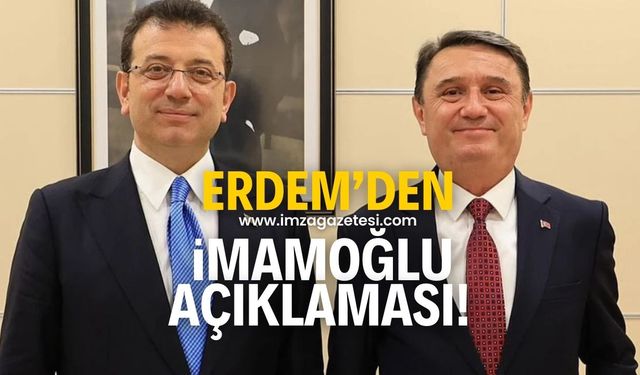 Tahsin Erdem’den Ekrem İmamoğlu açıklaması!