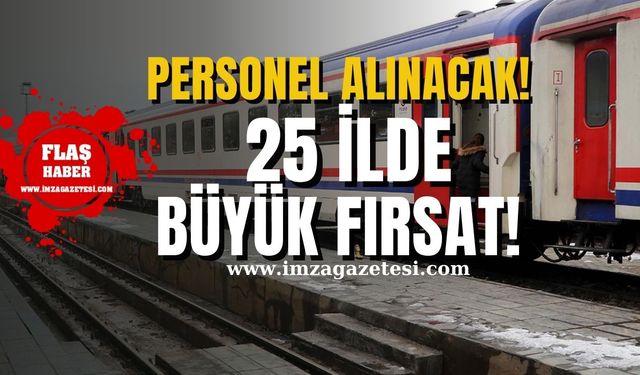 TCDD İşçi Alımı İçin Start Verdi! 25 İlde Büyük Fırsat, İkamet Şartı Yok!