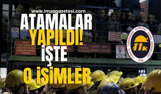 TTK’da atamalar yapıldı!