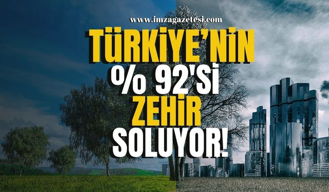 Türkiye Nüfusunun Yüzde 92'si Zehir Soluyor! Hava Kirliliği Alarm Veriyor!