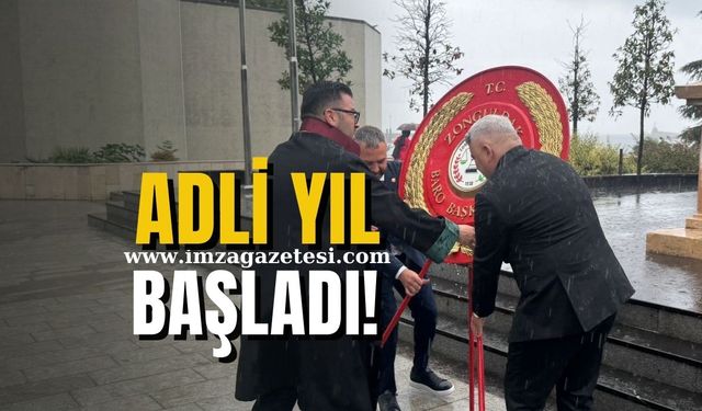 Zonguldak'ta adli yıl başladı!