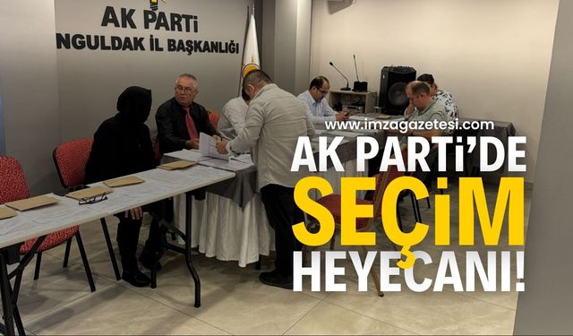 Zonguldak AK Parti’de Delege Heyecanı Başladı! | Zonguldak haber