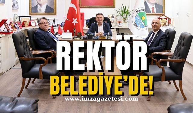 BEUN rektörü Belediye'de!