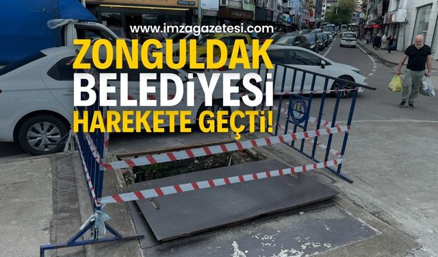 Zonguldak Belediyesi'nden Yağmur Önlemleri | Zonguldak haber