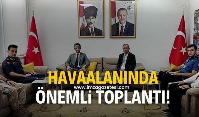 Zonguldak Havalimanında güvenlik komisyonu toplandı!